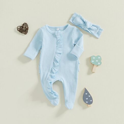 Fanvereka حديثي الولادة طفلة طفلة Fall Fall Romper 3 6 12 شهرًا in Kuwait