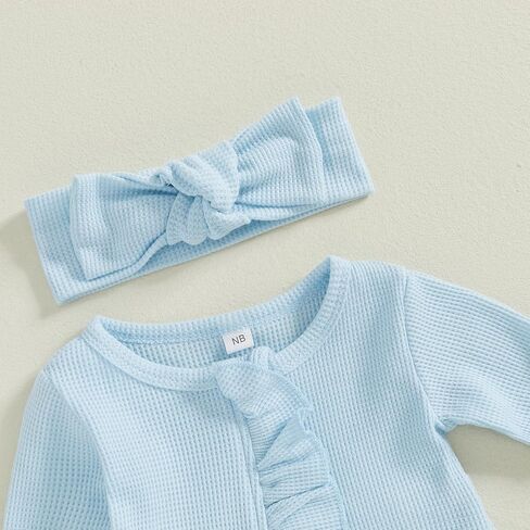 Fanvereka حديثي الولادة طفلة طفلة Fall Fall Romper 3 6 12 شهرًا in Kuwait