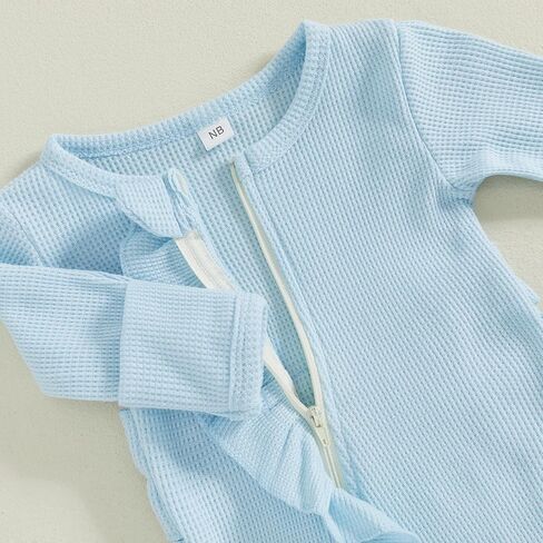 Fanvereka حديثي الولادة طفلة طفلة Fall Fall Romper 3 6 12 شهرًا in Kuwait