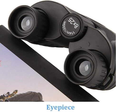 Monoculars Telescope High Power Spotting Scope Telescope,8X25 Binoculars with Low Light, Large Eyepiece Waterproof Binocular for High Power Easy Focus Telescope for Watching Binoculars in Saudi Arabia
