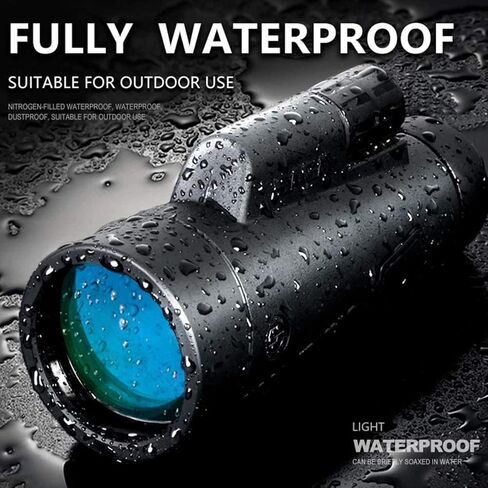 Telescope عالية الطاقة 12x50 وحيدان مع رؤية ليلية BAK4 PRISM FMC العدسة أحادية الصورة مع الفوتو in Saudi Arabia