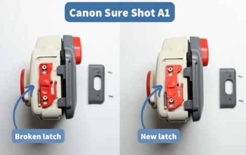 مزلاج باب فيلم بديل-متوافق مع Canon Sure Shot WP-1 ، A-1 & Autoboy D5 in Saudi Arabia