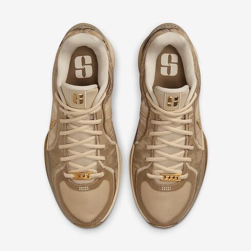 Nike Sabrina 2 "أقوى من أحذية كرة السلة الذهبية (HF1799-200 ، Rattan/Khaki/Sail/Metallic Gold) in Kuwait