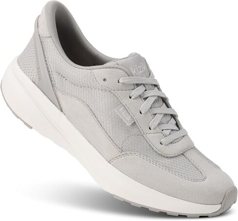 Kizik Womens Shoes: Charlotte - Comfortable, Breathable, Casual Slip On Sneakers, Lightweight Mesh, Hands Free Convenience in a Timeless Style - Womens in Saudi Arabia