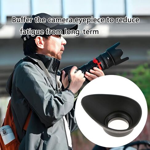 كوب مضاد للوهج لـ D700 D800 D3X D2X D2H 19MM COMFINDER COPSION SILICONE SILICONE SHIELD EASY CUP EASY in Saudi Arabia