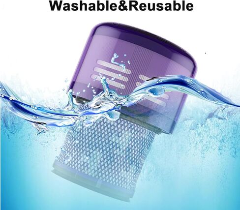 2 Pack Filter Replacement Compatible with Digital Slim SV18 / V10 Spare Cordless Vacuum, Part to 970612-01 in Saudi Arabia