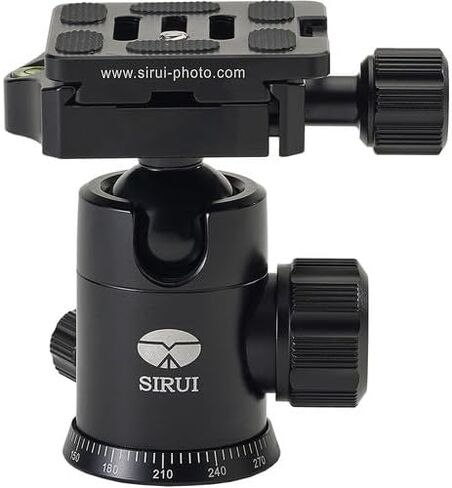 Sirui E-10 Ball Head with TY-50E Plate E10 with 64GB Memory Card and Cleaning Kit in Saudi Arabia