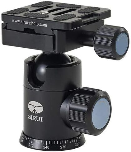 Sirui E-10 Ball Head with TY-50E Plate E10 with 64GB Memory Card and Cleaning Kit in Saudi Arabia