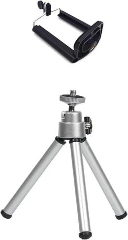 قسم Mi/Ni مرن Tripod 2 STAND لترايبود سطح المكتب الكاميرا لمجلة الكاميرا للهاتف المحمول للكاميرا (Blackset) in Saudi Arabia