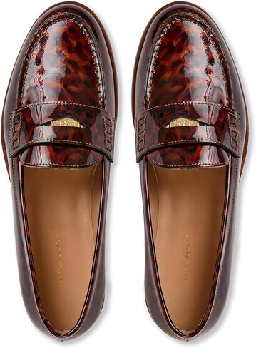 Bruno Magli Women's Lola Penny Loafers, Leather Shoes, Slip-On Shoes in Saudi Arabia