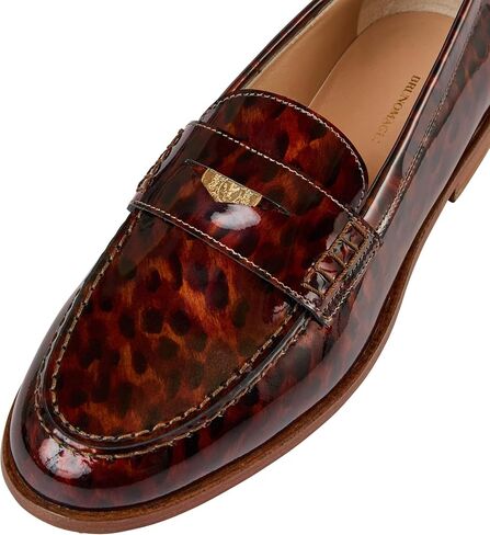 Bruno Magli Women's Lola Penny Loafers, Leather Shoes, Slip-On Shoes in Saudi Arabia