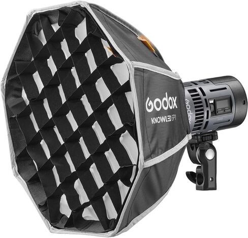 Godox RS60R KIT2 RGB LED ضوء الفيديو (مجموعة الضوء 2) ، مع CCT 1800-10000K ، 14 تأثيرات الإضاءة ، أوضاع HSI و RGBW ، يدعم التحكم في DMX/APP وحلول الطاقة المتعددة in Saudi Arabia