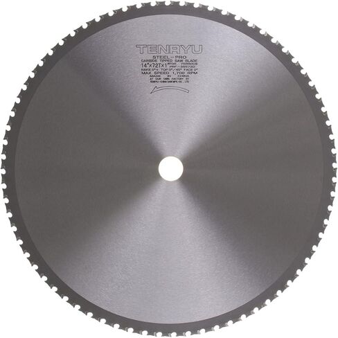 Tenryu PRF-35572D 14" diameter 72 Tooth TCG Grind Metal Chopsaw in Saudi Arabia