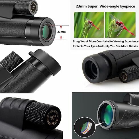 4K 10-300 × 40 مم ، أحاديات البالغين عالية الطاقة مع رؤية ليلية ، مناظير مقاومة للماء مع حامل الهاتف الخليوي وترايبود ، 23 سم نطاقات العدسة in Saudi Arabia