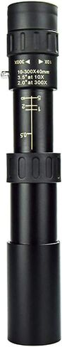 أحاديات التلسكوب عالية الطاقة 4K 10-300 × 40 مم تكبير تليفوتوغرافي سوبر مع تلسكوب خفيف الوزن في الهواء الطلق دون ترايبود لطيور التخييم مناظير التخييم in Saudi Arabia