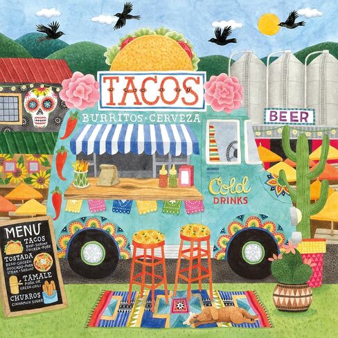 Ceaco - Food Trucks - Taco Truck - 500 Piece Jigsaw Puzzle in Saudi Arabia