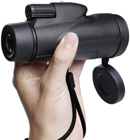 12 × 50 كاميرا الهاتف المحمول أحادي العين حيد العدسة الكبيرة FMC Telesting Telescope Outdoor Cell in Saudi Arabia