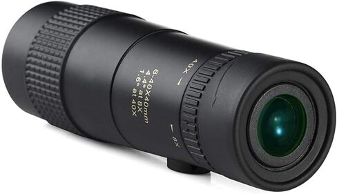 مناظير محمولة 8-40 × 40 ، وعالية التكبير أحادي التكبير مع عدسة BAK4 Monocular مع محول الهواتف الذكية وترايبود للبالغين مشاهدة الطيور in Saudi Arabia