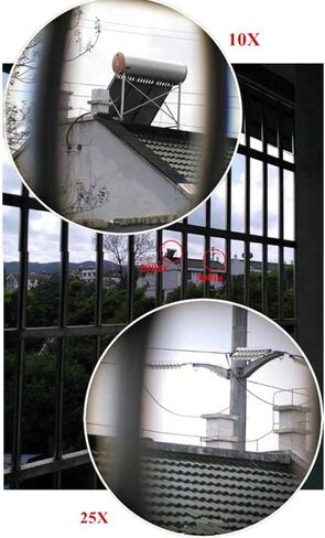 مناظير محمولة 8-40 × 40 ، وعالية التكبير أحادي التكبير مع عدسة BAK4 Monocular مع محول الهواتف الذكية وترايبود للبالغين مشاهدة الطيور in Saudi Arabia