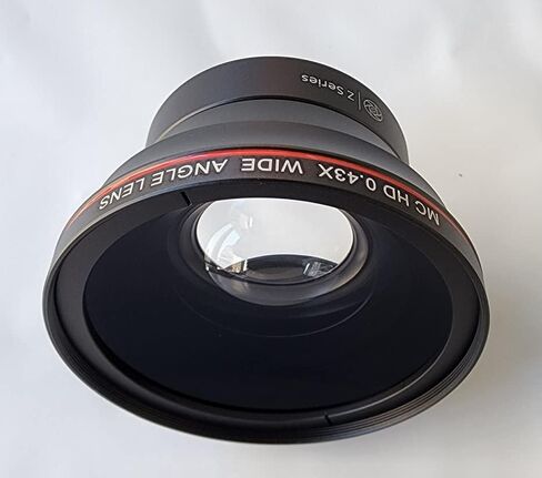 Super Hi Def 0.43x Fisheye Lens with Macro for Panasonic Lumix S9 DC-S9 (62mm Compatible) in Saudi Arabia