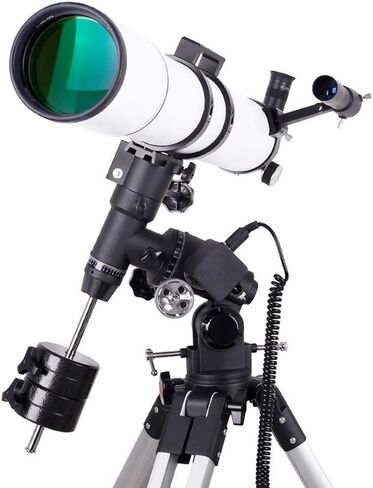 Focal Length 920Mm 6 * 30 Finder Mirror Multilayer Green Film Telescope Refracting Telescope Adjustable Portable Travel Telescopes for Astronomy with Equatorial Mount in Kuwait