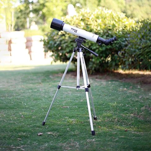 Focal Length 500Mm Portable Refractor Telescope – Fully Coated Glass Optics - Ideal Telescope for Beginners Multi-Layer Green Film in Saudi Arabia