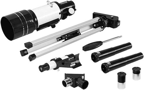 Telescope for Kids Adults Beginners 70mm Aperture 300mm Telescope for Astronomy BAK4 Prism FMC Lens Astronomical Refractor Telescope with Smartphone Mount and Tripod to Explore Moon Planets in Saudi Arabia