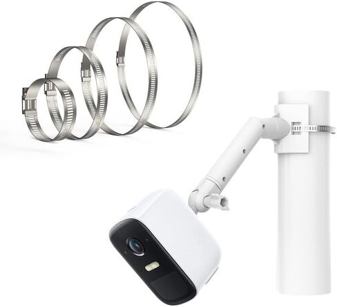 Security Cam Wall Mount for Arlo Pro/2/3/Ultra Compatible, Extended Arm, Adjustable Indoor/Outdoor Mounting Bracket in Saudi Arabia