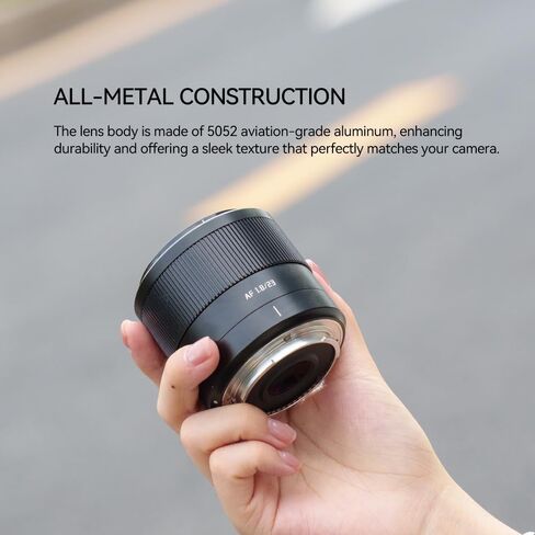 Ttartisan AF 23mm F1.8 E Prime Lens ، 23 مم F/1.8 Auto Focus E Mount Lens ، عدسة APS-C مع A5000 A5100 A6000 A6100 A6300 A6400 A6500 A6600 in Saudi Arabia