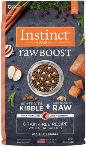 Instinct RawBoost, Dry Dog Food + Freeze Dried, Real Salmon, 3.5 lb. Bag in Kuwait
