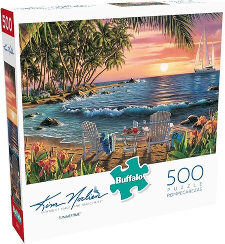 Buffalo Games - Country Life - Antique Barn - 500 Piece Jigsaw Puzzle for Adults Challenging Puzzle Perfect for Game Nights - 500 Piece Finished Size is 21.25 x 15.00 in Kuwait