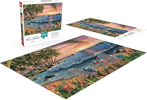 Buffalo Games - Country Life - Antique Barn - 500 Piece Jigsaw Puzzle for Adults Challenging Puzzle Perfect for Game Nights - 500 Piece Finished Size is 21.25 x 15.00 in Kuwait