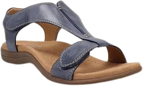 Orthopedic Flat Sandals for Women, Walking Slippers with Arch Support, Anti-Slip Breathable Slip On Flip Flops in Saudi Arabia