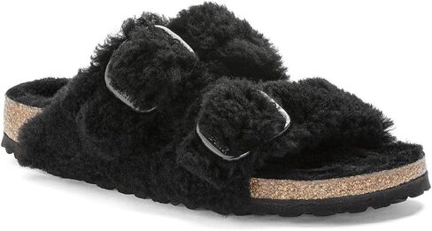 Birkenstock Women's Arizona Big Buckle Teddy Sandals in Saudi Arabia
