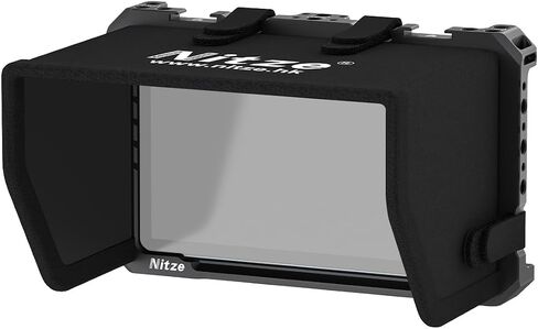 Nitze Cage لـ FeelWorld P6XL ، مع Sunhood و Sunhood و Nato Rail-JT-F09B in Saudi Arabia