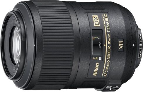 Nikon AF-S DX Micro Nikkor 85mm f/3.5g Ed Lensity Lensed Zoom Lens مع التركيز التلقائي لكاميرات Nikon DSLR (متجددة) in Kuwait