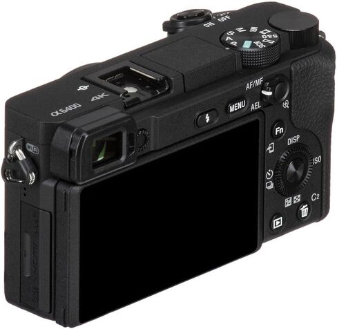 Sony A6400 Mirrorless Camera Body ONLY Vlogging/Video Creator Bundle with Portable LED Light, 64Gb Memory Card, Cleaning Kit + More (12pc Bundle) in Saudi Arabia