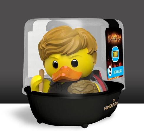 Tubbz First Edition Peeta Mellark Collectible Vinyl Rubber Duck Figure - الرسمية ألعاب الجوع - تلفزيون الحركة ، فيلم in Saudi Arabia