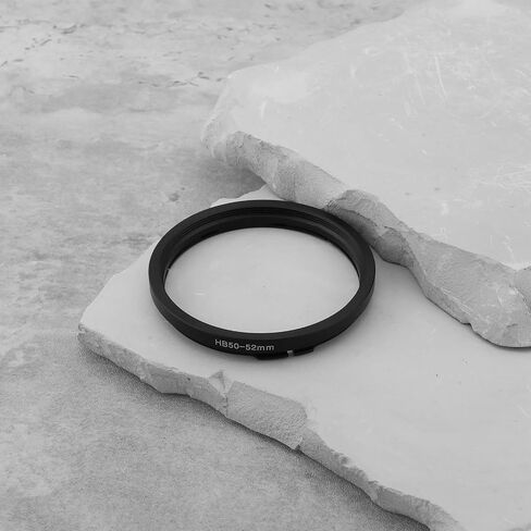 Sing F Ltd Camera Filter Adapter Ring HB50-52mm Bayonet 50 to 52mm Step Up Ring متوافق مع عدسات HasselBlad in Kuwait