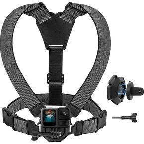 STARTRC VCR Chest Mount for Insta 360 Luna Ultra X6 X5 X4 air Accessories in Saudi Arabia