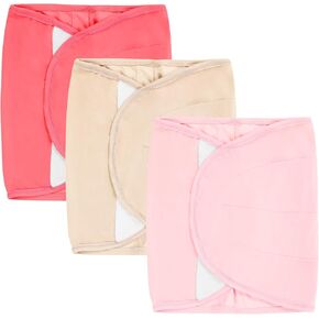3-Pack Newborn Swaddle Wrap, Adjustable Velcro Swaddles Strap for Infants, Baby Arm Swaddle Band in Saudi Arabia