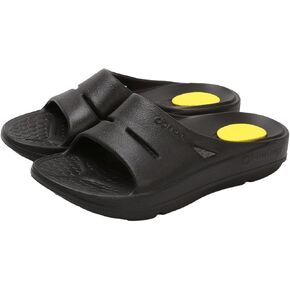 danoo& Healing Max T1 Recovery Sandals Lightweight Thick Cushion Open Toe Comfortable Sports Orthotic Slides for Plantar Fasciitis, Joints, and Post-Workout Footwear with Arch Support in Saudi Arabia