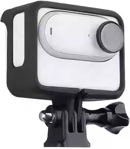 حامل قفص CAGE CAGE الواقي لـ Insta360 GO 3-غطاء متين خفيف الوزن ، قوس مضاد للخلع ، متوافق مع الملحقات ، حماية كاميرا الرياضة والتمثيل in Kuwait