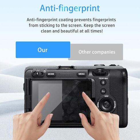Screen Protector for Sony FX3A, HD Tempered Glass,9h Hardness,Scratch,Anti-Fingerprin,Tempered Glass Film Guard for Sony FX3A Camera[2 Pack] in Saudi Arabia