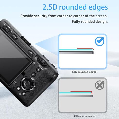 Screen Protector for Sony FX3A, HD Tempered Glass,9h Hardness,Scratch,Anti-Fingerprin,Tempered Glass Film Guard for Sony FX3A Camera[2 Pack] in Saudi Arabia