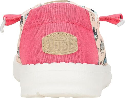 HEYDUDE Wendy Fish Lure Bubblegum Size 12, Womens Shoes, Slip-on Loafers, Comfortable & Light-Weight in Saudi Arabia