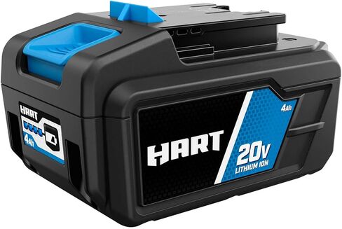 Hart 20-Volt 4.0ah Lithium-ion بطارية مع مقياس الوقود على متن الطائرة (BPH003) in Kuwait