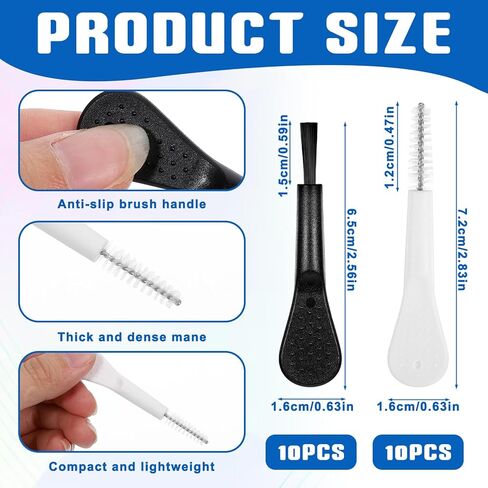 20 Pack Phone Charge Port Cleaning Kit, Anti-Clogging Mini Brush Cleaner for 15 16 Pro max Speaker and Receiver, Multifunctional Mini Cleaning Dust Remover Tools for Headphones Tablet Computer Camera in Kuwait