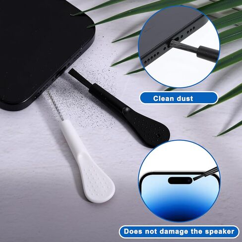 20 Pack Phone Charge Port Cleaning Kit, Anti-Clogging Mini Brush Cleaner for 15 16 Pro max Speaker and Receiver, Multifunctional Mini Cleaning Dust Remover Tools for Headphones Tablet Computer Camera in Kuwait
