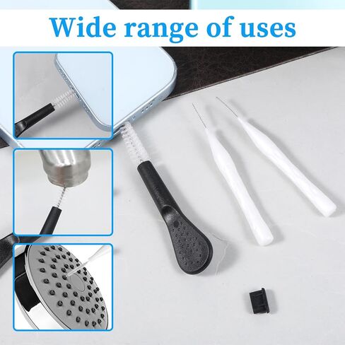 16 Pack Phone Charger Port Cleaner Kit, Anti-Clogging Mini Brushes Cleaner, Reusable Speaker Cleaning Tool, Multifunctional Mini Cleaning Dust Remover Tools for Phone Headphones Tablet Computer Camera in Saudi Arabia